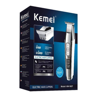 خط زن حرفه ای کیمی kemei مدل KM-5027 اصل اورجینال حک شده همراه ادبتور